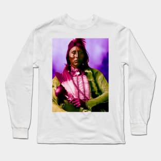 Ah-Keah-Boat (aka Jim Two Hatchet) - Kiowa 2 Long Sleeve T-Shirt